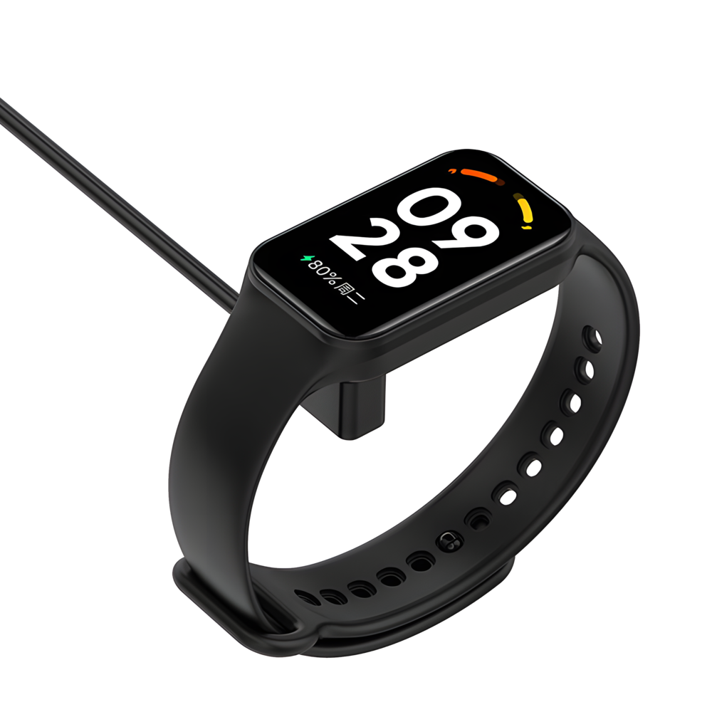 Bandz Bandz Xiaomi Redmi Smart Band 2 USB-A oplader (zwart) - 60cm