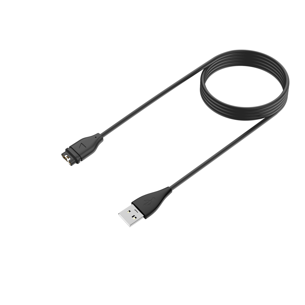 Bandz Bandz Garmin USB-A oplaadkabel (zwart) - 100cm Bandz Bandz Garmin USB-A oplaadkabel (zwart) - 100cm