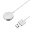 Bandz Bandz Apple Watch aluminium USB-A oplader (wit) - 100cm Bandz Bandz Apple Watch aluminium USB-A oplader (wit) - 100cm
