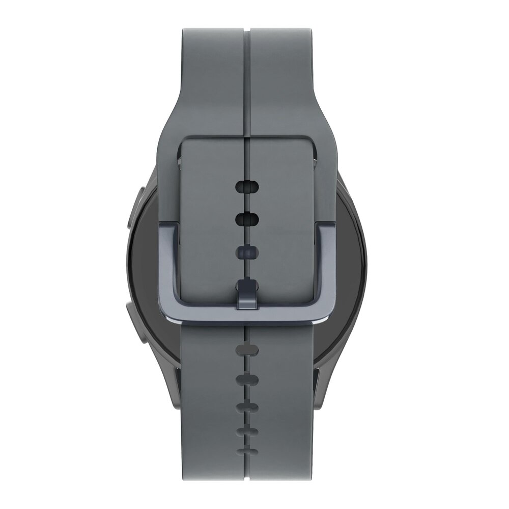 Bandz Bandz Samsung Galaxy Watch 6 40mm siliconen band 'Extreme' (donkergrijs)