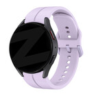 Bandz Bandz Samsung Galaxy Watch 6 40mm siliconen band 'Extreme' (lichtpaars)