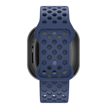 Bandz Bandz Fitbit Sense sport band 'Sport Air' (donkerblauw)