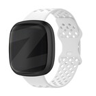 Bandz Bandz Fitbit Versa 4 sport band 'Sport Air' (wit)
