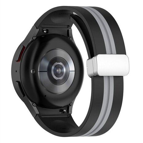 Strap-it® Strap-it Samsung Galaxy Watch 6 44mm magnetische sport band (zwart/grijs) Strap-it® Strap-it Samsung Galaxy Watch 6 44mm magnetische sport band (zwart/grijs)