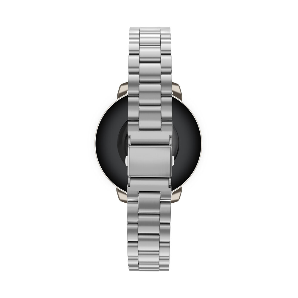 Bandz Bandz Garmin Lily 2 stalen band 'Classic' (zilver)