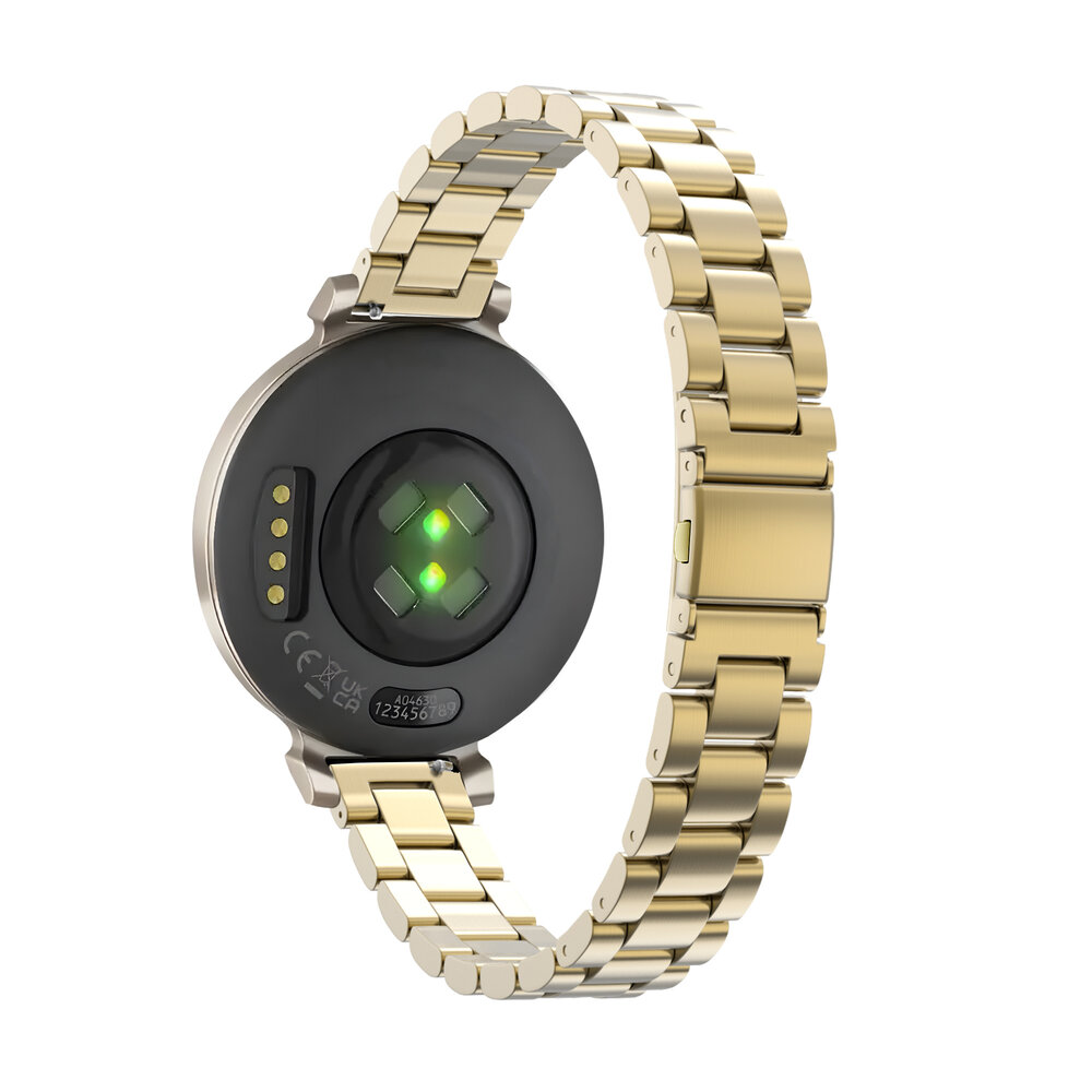 Bandz Bandz Garmin Lily 2 stalen band 'Classic' (goud)