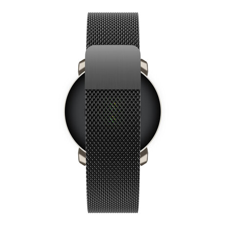Bandz Bandz Garmin Lily 2 Milanese loop band (zwart)