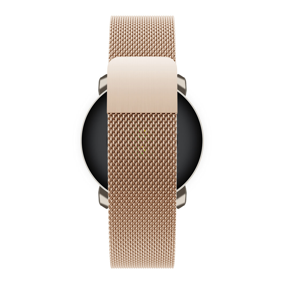 Bandz Bandz Garmin Lily 2 Milanese loop band (rosé goud)
