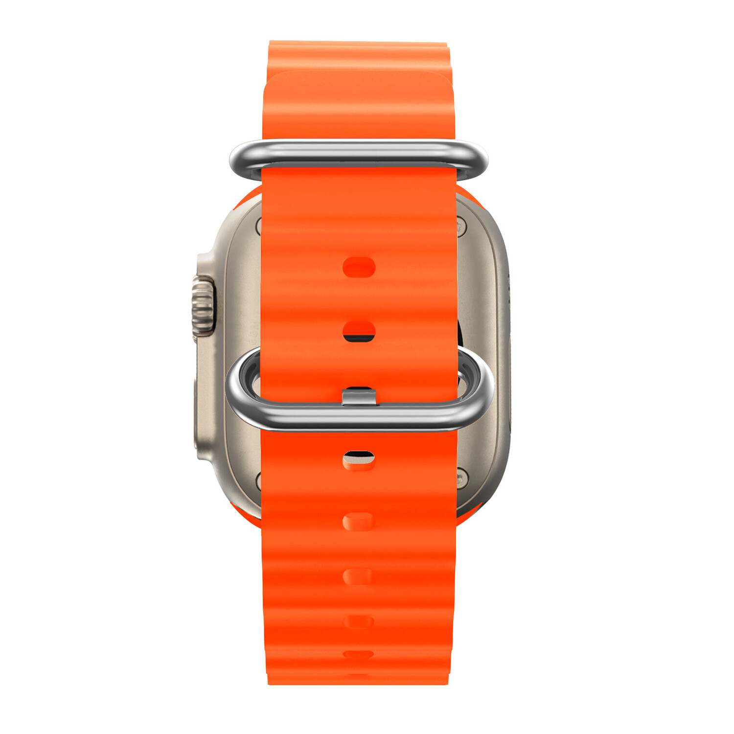 Apple Watch Ocean bandje oranje Smartwatchbanden
