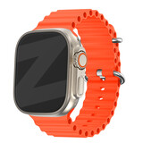 Bandz Bandz Apple Watch Ocean bandje (oranje)