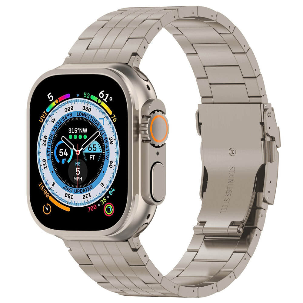 Strap-it® Strap-it Apple Watch Duo titanium band (titanium)
