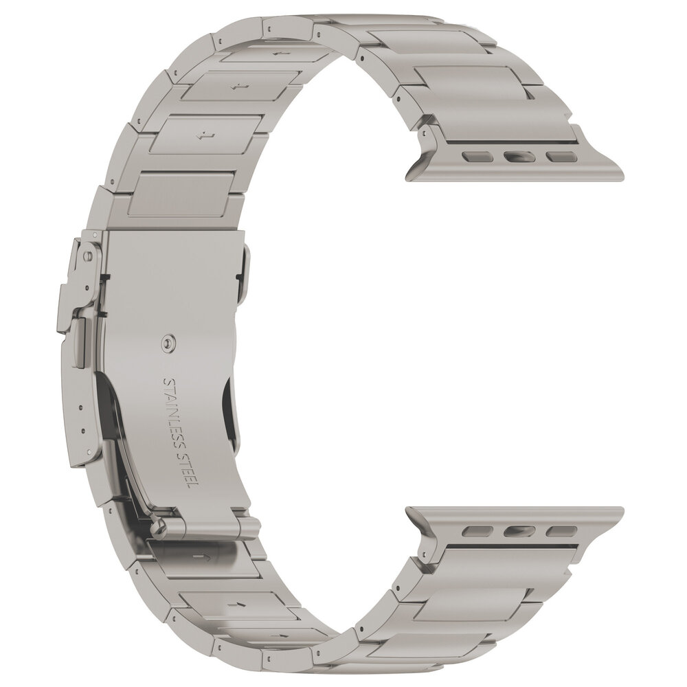 Strap-it® Strap-it Apple Watch H-Type titanium band (titanium)