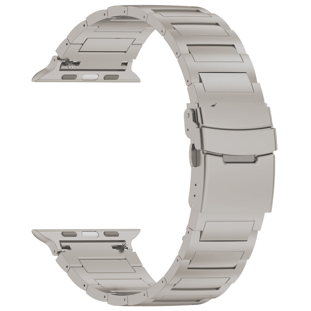Strap-it® Strap-it Apple Watch H-Type titanium band (titanium)