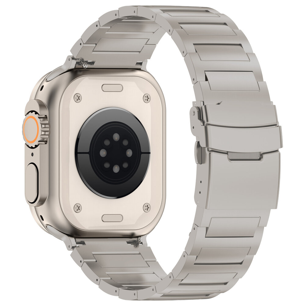 Strap-it® Strap-it Apple Watch H-Type titanium band (titanium)