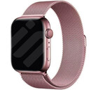 Strap-it® Strap-it Apple Watch Milanese  band (roze)