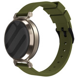 Strap-it® Garmin Lily 2 luxe siliconen bandje (groen)