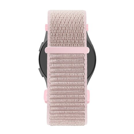 Bandz Bandz Samsung Galaxy Watch 42mm nylon loop band (roségoud)