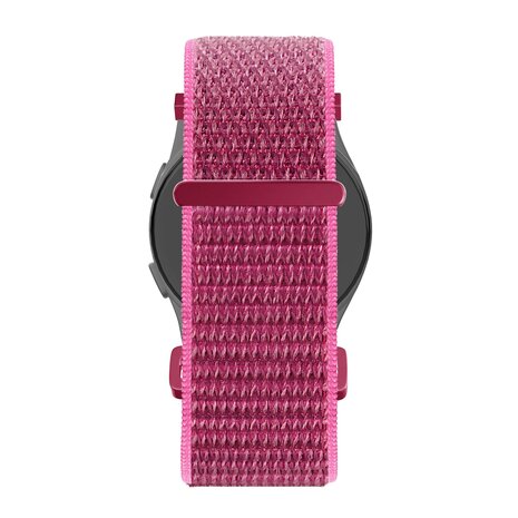 Bandz Bandz Huawei Watch GT 3 Pro 43mm nylon loop band (dragonfruit)