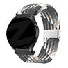Bandz Bandz Xiaomi Amazfit GTS gevlochten nylon band (zwart mix) Bandz Bandz Xiaomi Amazfit GTS gevlochten nylon band (zwart mix)