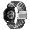 Bandz Bandz Xiaomi Amazfit GTS gevlochten nylon band (zwart mix) Bandz Bandz Xiaomi Amazfit GTS gevlochten nylon band (zwart mix)