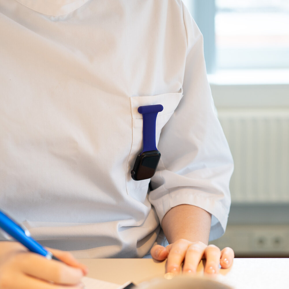 Strap-it® Strap-it Apple Watch verpleegkundige band (paars)