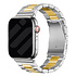 Apple Watch stalen band (zilver/goud)