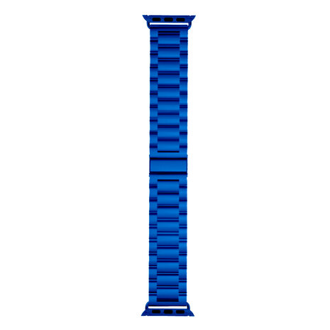 Strap-it® Strap-it Apple Watch stalen band (blauw) Strap-it® Strap-it Apple Watch stalen band (blauw)