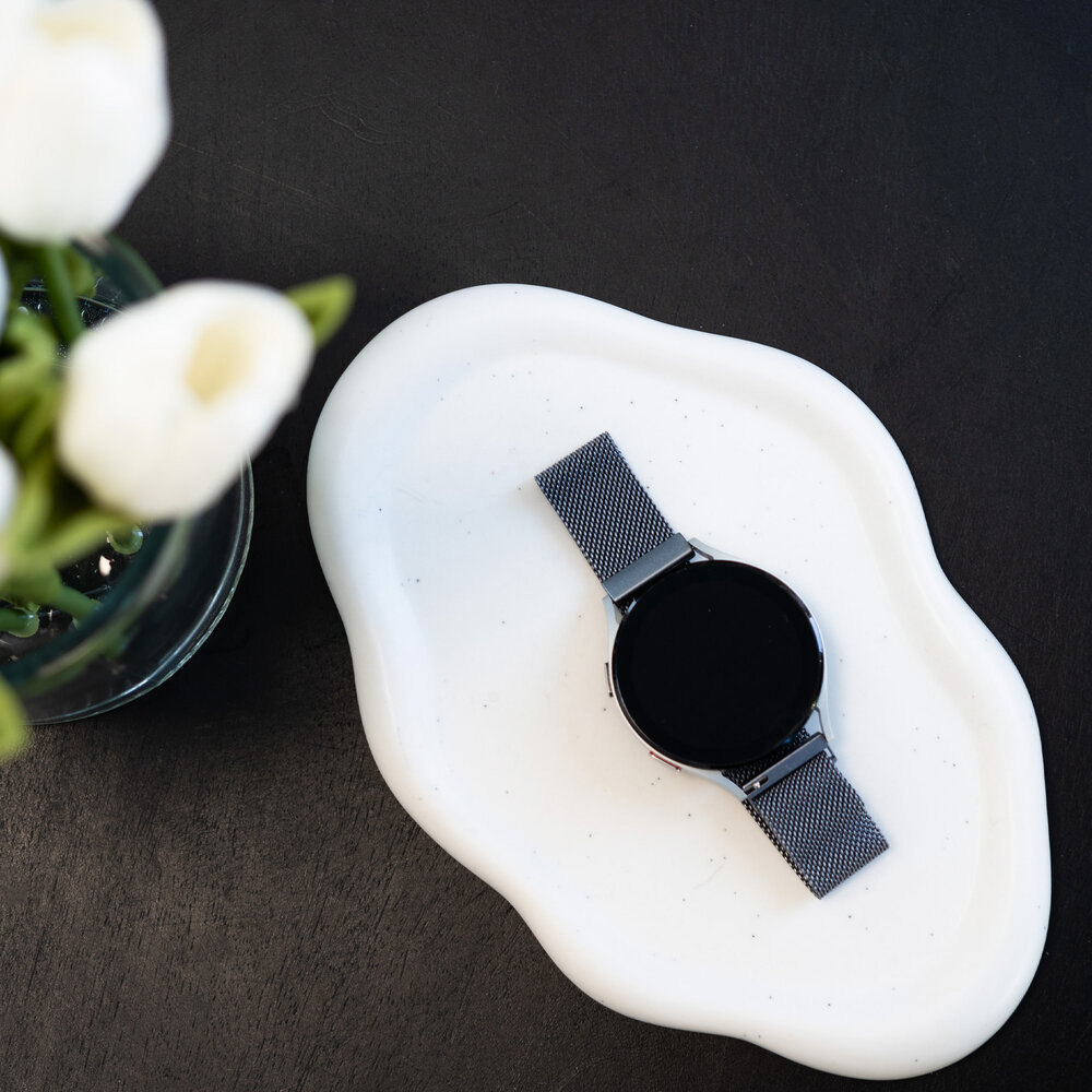 Strap-it® Strap-it Samsung Galaxy Watch 6 Classic 47mm Milanese band (space grey)