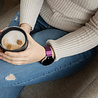 Strap-it® Strap-it Samsung Galaxy Watch 6 Classic 47mm Milanese band (paars) Strap-it® Strap-it Samsung Galaxy Watch 6 Classic 47mm Milanese band (paars)