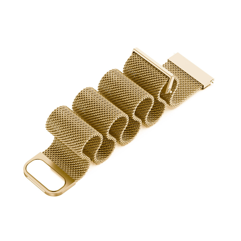 Strap-it® Strap-it Samsung Galaxy Watch 6 Classic 47mm Milanese band (goud) Strap-it® Strap-it Samsung Galaxy Watch 6 Classic 47mm Milanese band (goud)