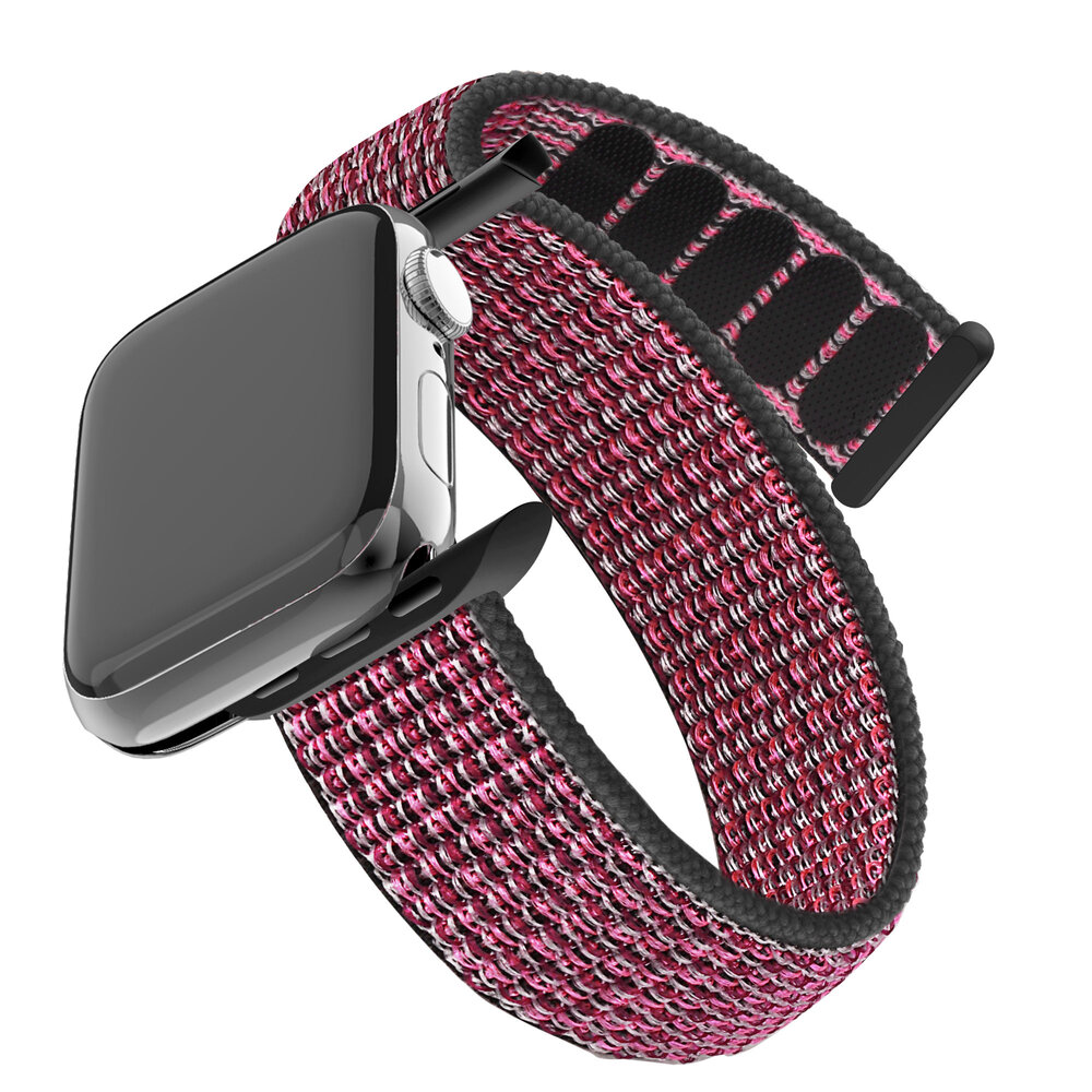 Bandz Bandz Apple Watch nylon band 'Classic' (true berry)