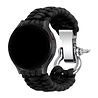 Strap-it® Strap-it Samsung Galaxy Watch 46mm nylon rope bandje (zwart) Strap-it® Strap-it Samsung Galaxy Watch 46mm nylon rope bandje (zwart)