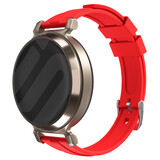 Strap-it® Garmin Lily 2 siliconen bandje (knalrood)