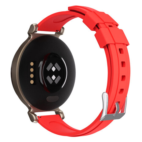 Strap-it® Strap-it Garmin Lily 2 siliconen bandje (knalrood)