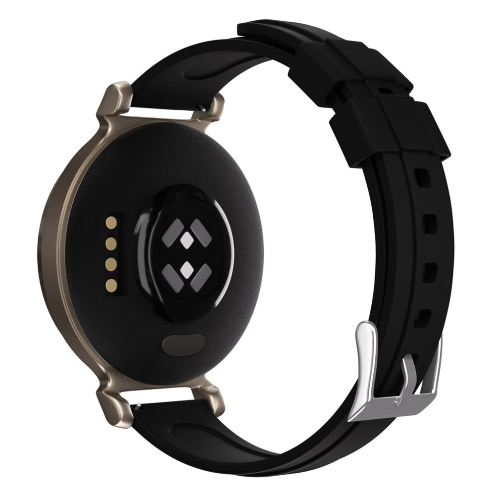 Strap-it® Strap-it Garmin Lily 2 siliconen bandje (zwart)