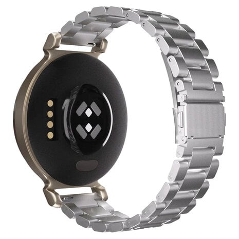 Strap-it® Strap-it Garmin Lily 2 stalen band (zilver)