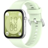 Strap-it® Huawei Watch Fit 3 siliconen bandje (lichtgroen)