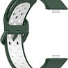 Strap-it® Strap-it Huawei Watch Fit 3 sport bandje (groen/wit) Strap-it® Strap-it Huawei Watch Fit 3 sport bandje (groen/wit)
