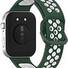 Strap-it® Strap-it Huawei Watch Fit 3 sport bandje (groen/wit) Strap-it® Strap-it Huawei Watch Fit 3 sport bandje (groen/wit)