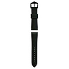 Strap-it® Strap-it Samsung Gear S3 siliconen / leren bandje (zwart/groen) Strap-it® Strap-it Samsung Gear S3 siliconen / leren bandje (zwart/groen)