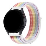 Bandz Bandz Samsung Galaxy Watch Active nylon loop band (multicolour)