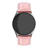 Strap-it® Strap-it Samsung Galaxy Watch 4 44mm leather crocodile grain bandje (zand roze) Strap-it® Strap-it Samsung Galaxy Watch 4 44mm leather crocodile grain bandje (zand roze)