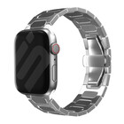Strap-it® Strap-it Apple Watch Bullet titanium band (zilver)