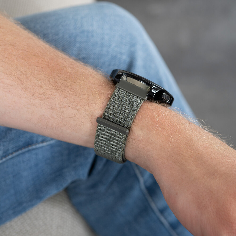 Strap-it® Strap-it Polar Grit X nylon bandje (grijs-groen) Strap-it® Strap-it Polar Grit X nylon bandje (grijs-groen)