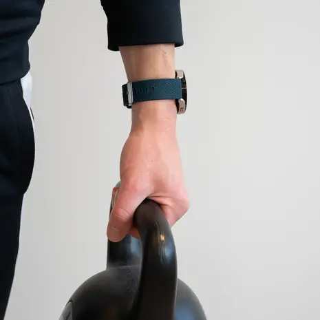 Bandz Bandz Xiaomi Watch 2 Pro siliconen band 'Deluxe' (donkergroen)