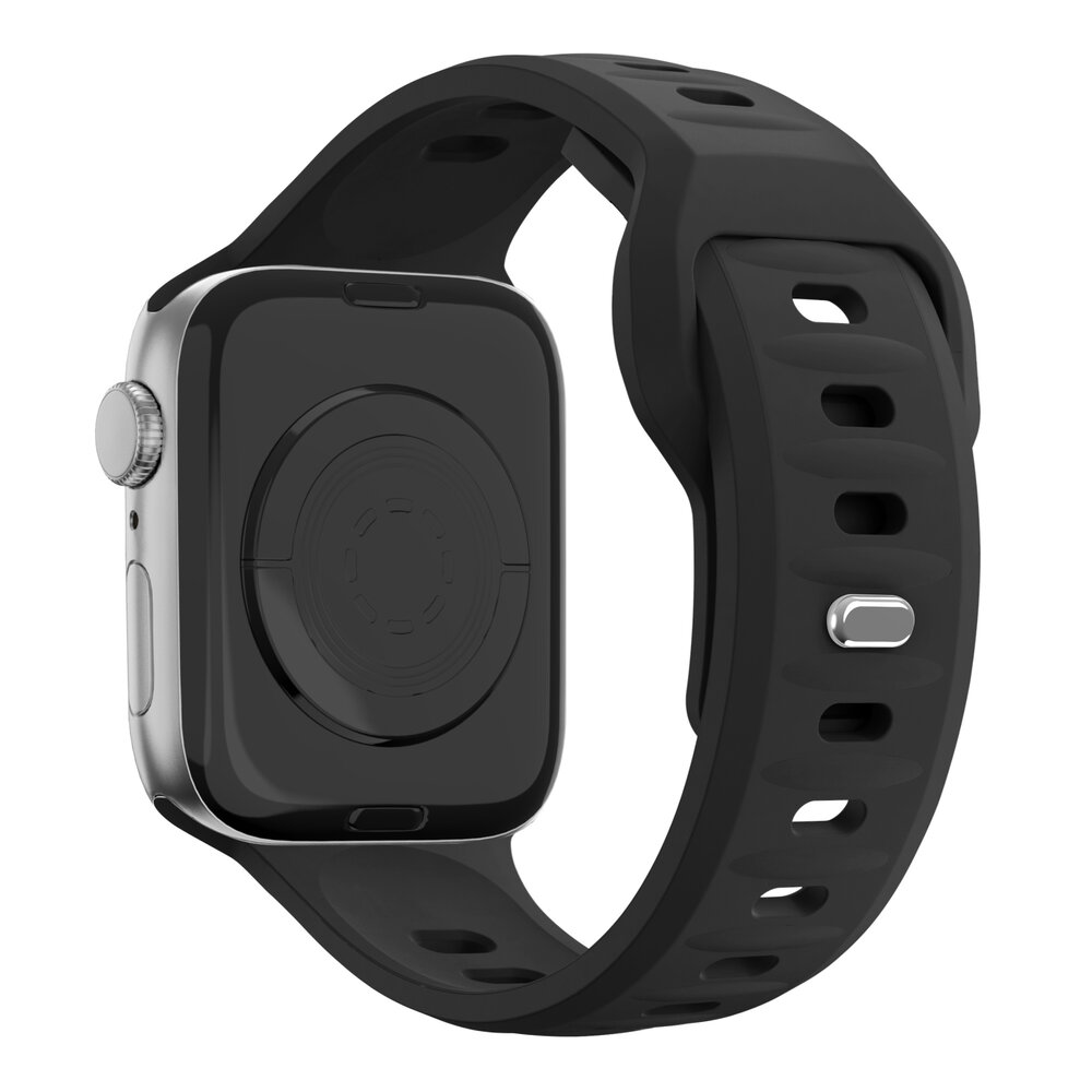Bandz Bandz Apple Watch siliconen band 'Outdoor' (zwart)