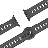 Bandz Bandz Apple Watch siliconen band 'Outdoor' (donkergrijs) Bandz Bandz Apple Watch siliconen band 'Outdoor' (donkergrijs)