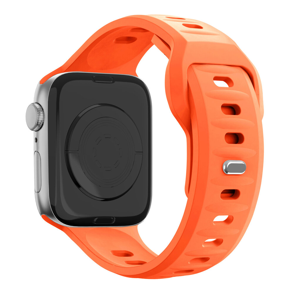 Bandz Bandz Apple Watch siliconen band 'Outdoor' (oranje)