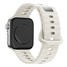 Bandz Bandz Apple Watch siliconen band 'Single Link' (sterrenlicht) Bandz Bandz Apple Watch siliconen band 'Single Link' (sterrenlicht)