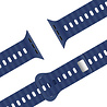 Bandz Bandz Apple Watch siliconen band 'Single Link' (donkerblauw) Bandz Bandz Apple Watch siliconen band 'Single Link' (donkerblauw)